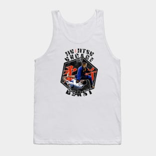 Jiu Jitsu Uncage the Beast Martial Arts black edition Tank Top